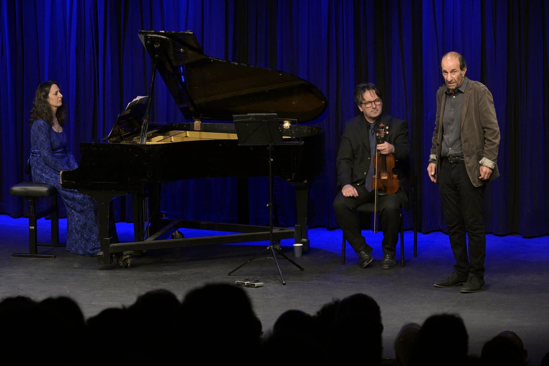 Eyal Kless performing in Kreutzer Sonata, solo passage